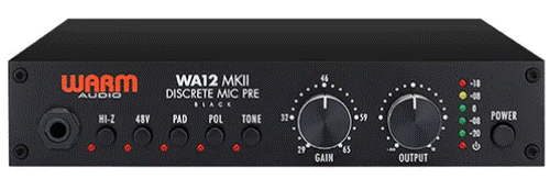 Black 312 Style Mic Preamp